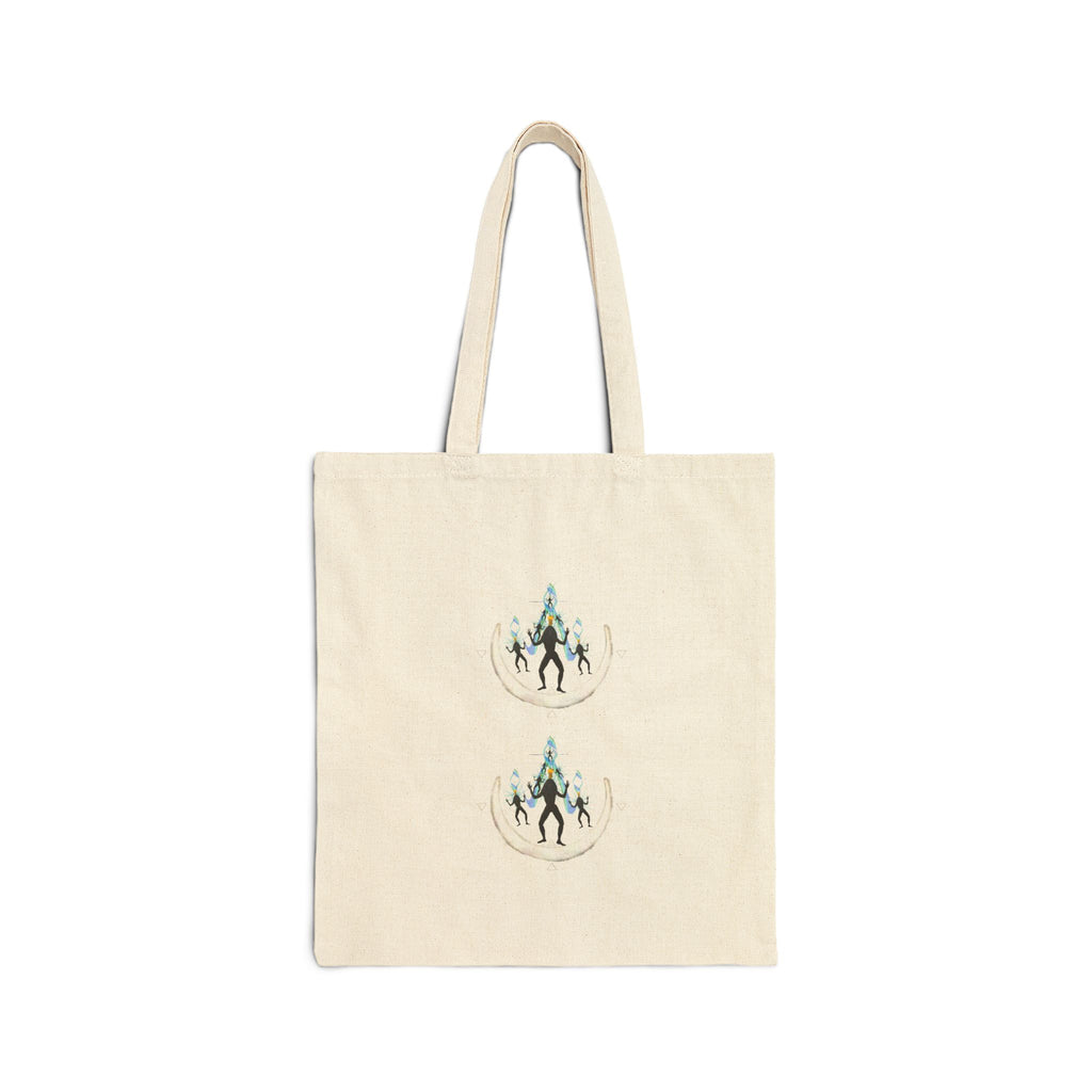 7 Kundalini Goddesses Cotton Canvas Tote Bag