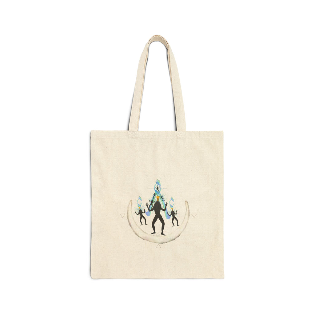 7 Kundalini Goddesses Cotton Canvas Tote Bag